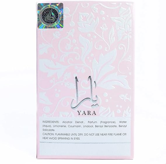 Yara, Lattafa Oud, perfume árabe para mujer, de larga duración, 100 ml