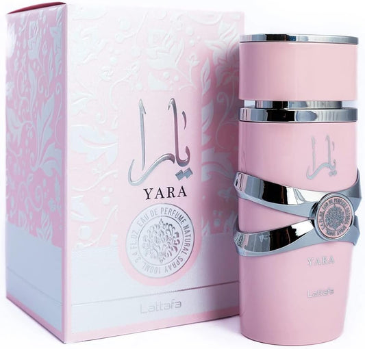 Yara, Lattafa Oud, perfume árabe para mujer, de larga duración, 100 ml